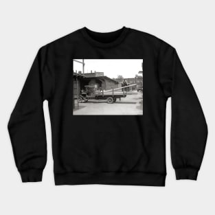 Kelly&#39;s Lumber Yard, 1926. Vintage Photo Crewneck Sweatshirt